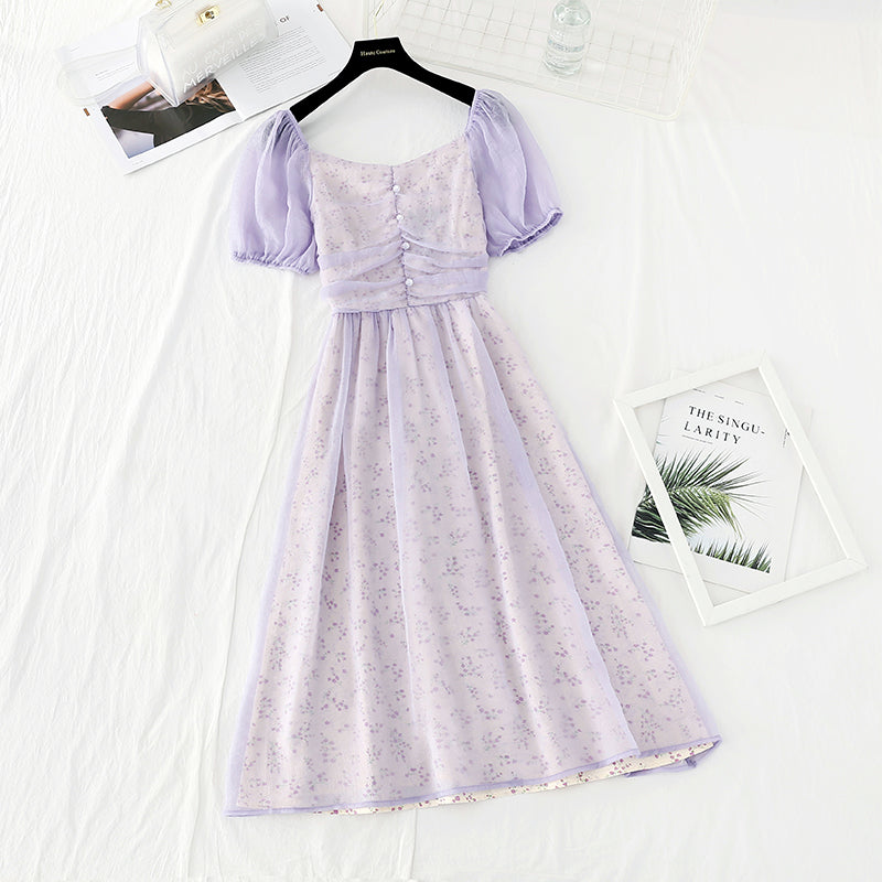 The new style of waist is thin. Hepburn can make salt and sweet skirts.  4631
