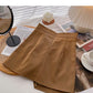 Korean design irregular A-shaped high waist short skirt fashion  5449