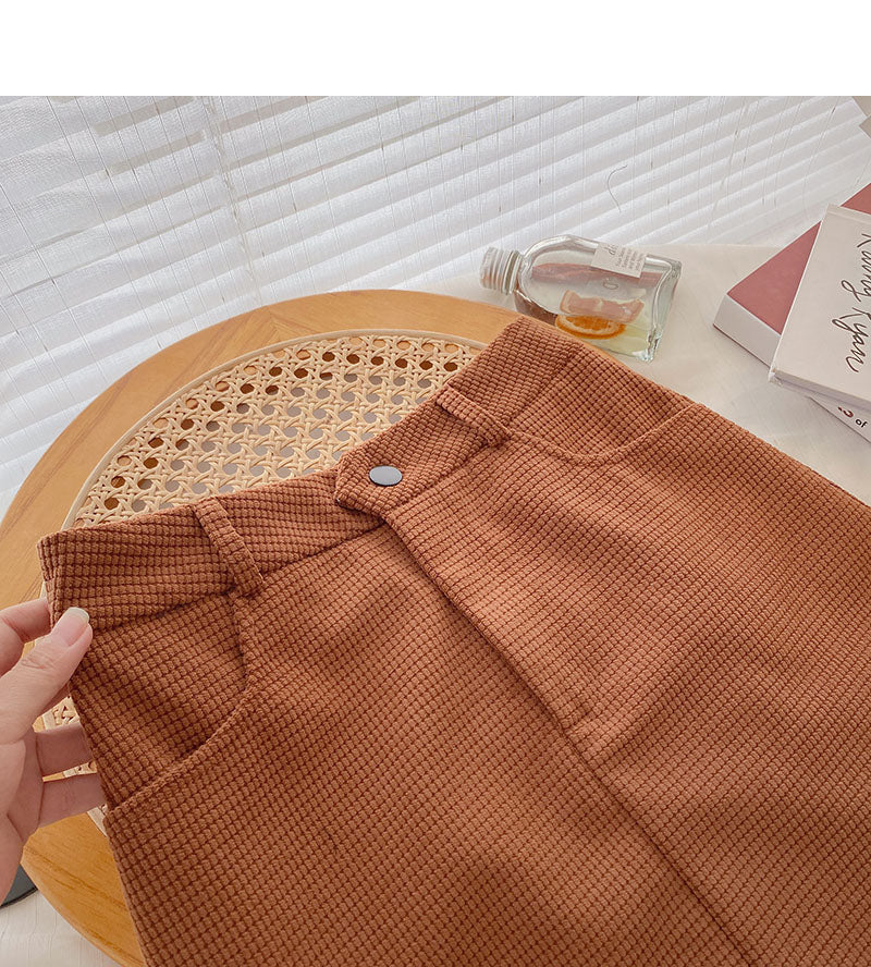 New Korean style simple casual skirt  5480