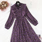 French style first love, retro super immortal, slim waist  3824