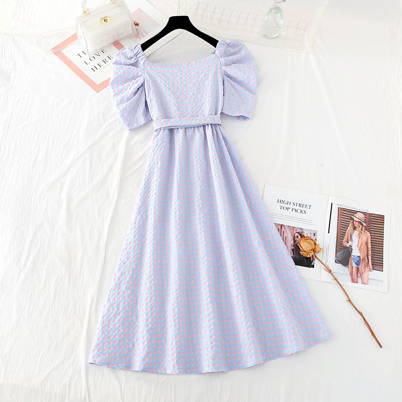 New style temperament, slim waist, cotton linen skirt, French long skirt  4628