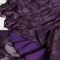 floral romantic skirt,purple silk skirt  3627