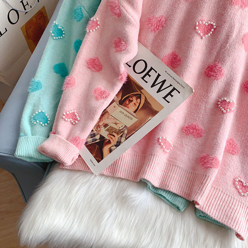 Love sweater sweet sweater top  5069