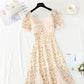 Gentle wind small man Floral Dress  4424