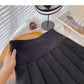 Nouvelle jupe taille haute polyvalente coréenne slim A-line 5386