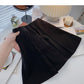 Neuer koreanischer Mode-Temperament fauler Freizeit-A-Wort-Rock mit hoher Taille 5432