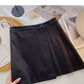 Slim high waist pleated skirt to prevent light loss  5470