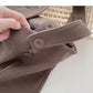 Woolen skirt high waist A-line umbrella skirt 5376