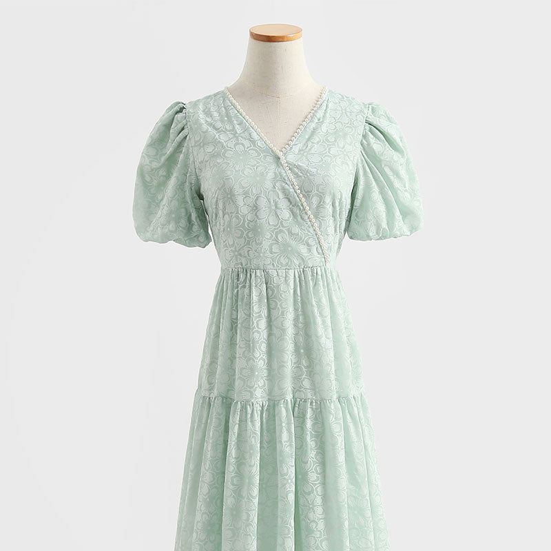 Neues französisches Retro-Kleid für die erste Liebe Princess Dress 4289