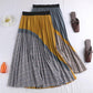 Plaid skirt, vintage pleated skirt, classic skirt  3680