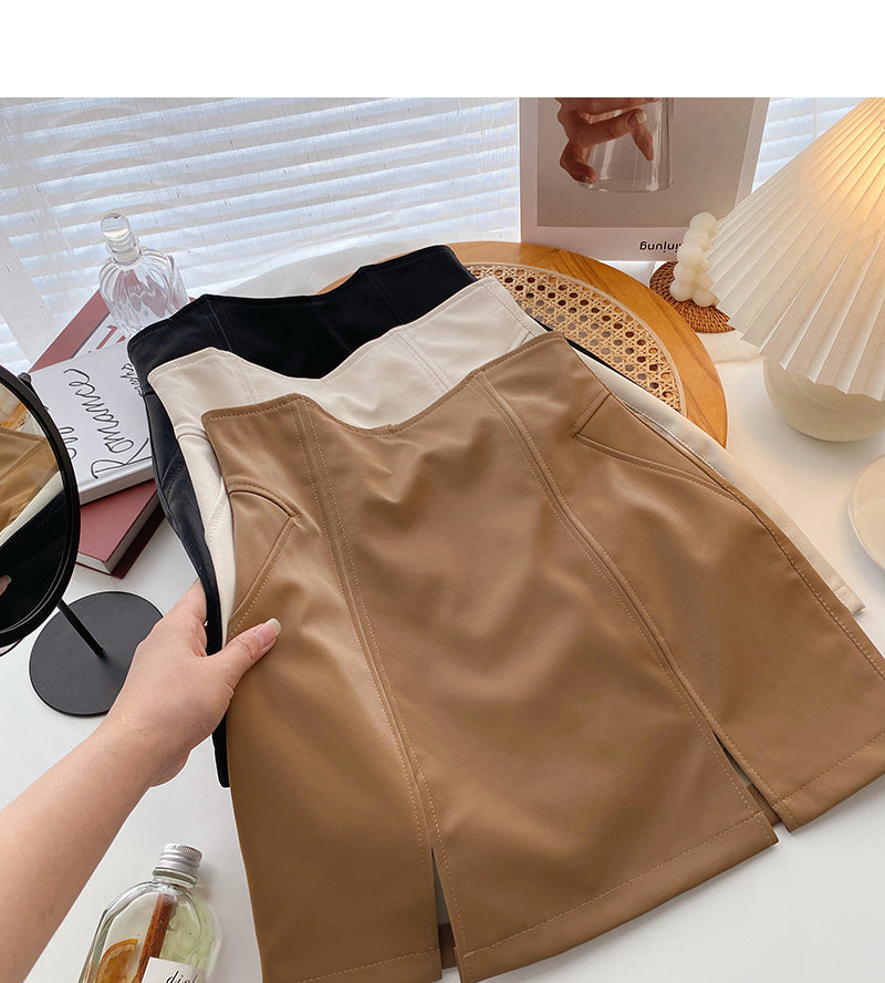 Neuer koreanischer Modetaschenhüften-dünner Rock 5270