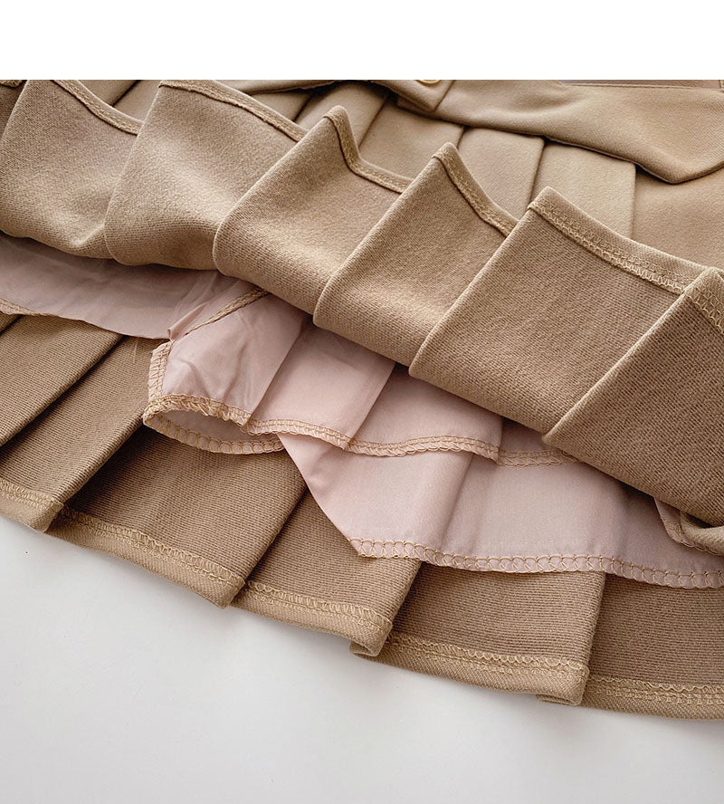 Design Sense personalisierter A-förmiger schmaler Rock mit hoher Taille 5535