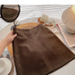 Korean version simple leisure temperament versatile short skirt  5481