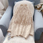 Twist sweater lazy wind loose wear  5084