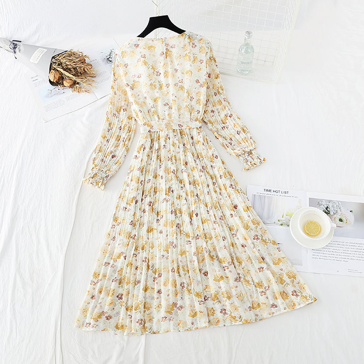 Die neue Taille ist schmal, Chiffon Fairy Dress 4709
