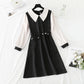 Das koreanische Kleid mit Reversboden ist modisch und schlank 4793