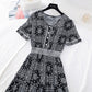 New Retro French holiday dress  4215