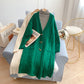 Lazy wind twist long sweater coat female  4927