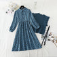 Vintage floral dress new suit  4770