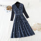 New dress autumn winter christmas fashion suit two-piece skirt  4567