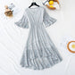 The new waist is slim. Chiffon skirt fairy super xiansen long skirt  4601