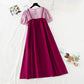 New French retro western style aging skirt two piece set  4641
