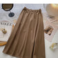 Retro High Waist slim A-line skirt  5781