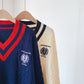Japanese college style loose Pullover Sweater sweater top  5031