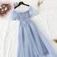 Kleid aus Feengaze, Minirock aus Platycodon, kleiner langer Rock 4351