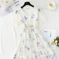Fairy super fairy lace gauze skirt heavy industry embroidery Sequin  4421
