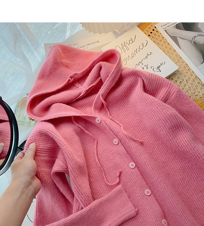 New Korean casual lazy long sleeve drawstring top  5911