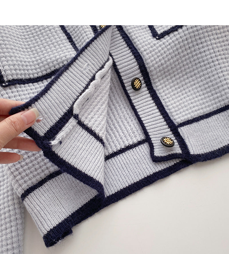 Haut à manches longues à simple boutonnage de la mode des minorités coréennes 5880