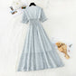 The new waist is slim and French Retro High skirt  4650