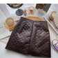 New Korean retro fashion slim A-line skirt  5556