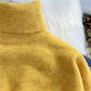 Sweater female high neck loose lazy wind  4920