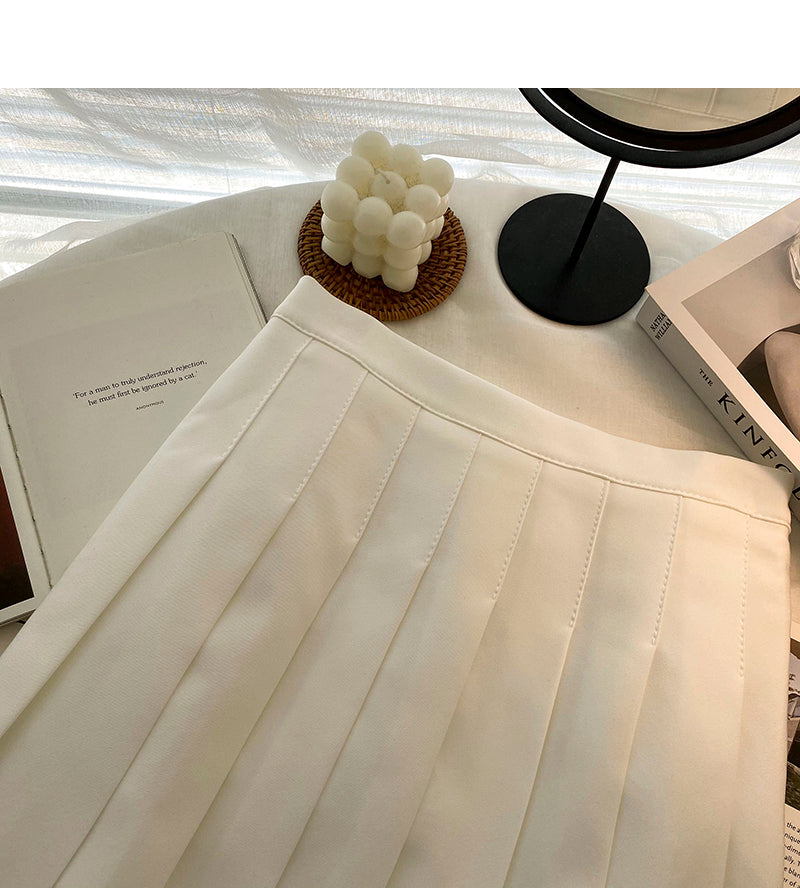 Pleated skirt for A-line skirt  5284