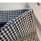 Design-Nischen-Rock im Hong Kong-Stil mit hoher Taille und Tausend-Vogel-Karos 5418