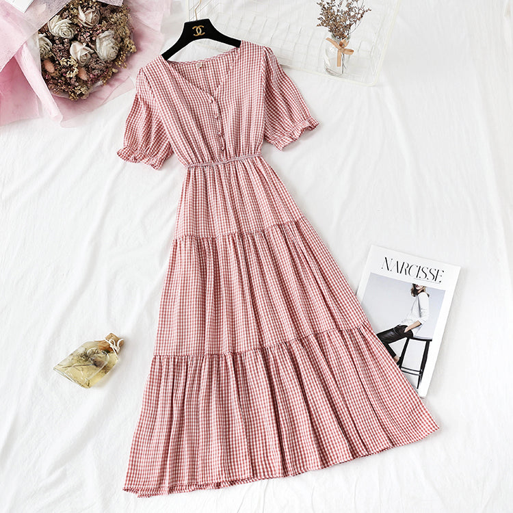 Literary and artistic long skirt fairy super xiansen department is sweet and thin  3732