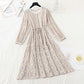 Lace lace collar button high thin waistband dress waist  3931