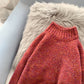 Half turtleneck sweater with backing and sweater inside  5161