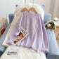 Japanese soft wind twist sweater female Pullover small man  4945