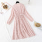 Bow gentle wind lace dress  3798