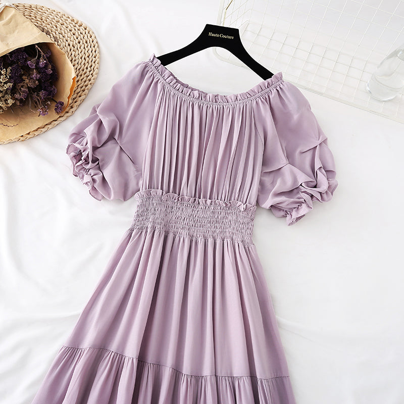 One shoulder Kikyo first love Mori French dress  4150