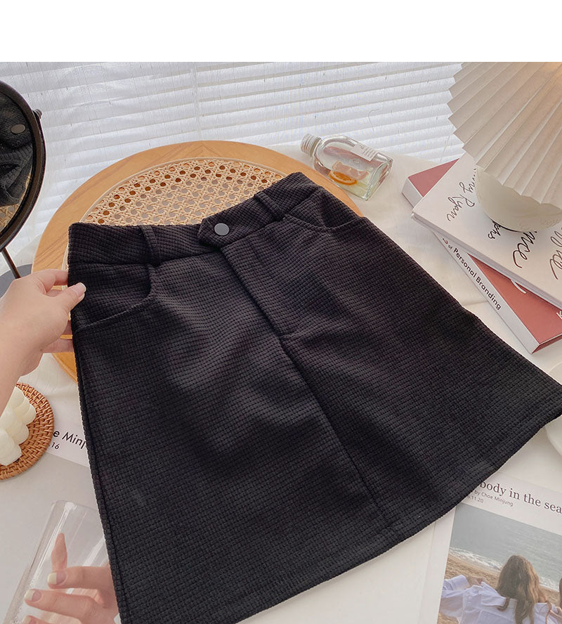New Korean style simple casual skirt  5480
