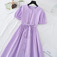 French waist closing skirt with thin temperament  4161