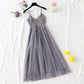 Popular super xiansen embroidered mesh skirt  4099