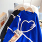 Klein Blue Ribbon Love dekorativer Pullover 5213