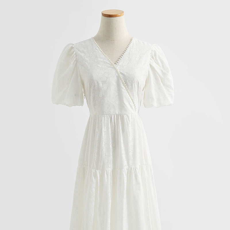 Neues französisches Retro-Kleid für die erste Liebe Princess Dress 4289