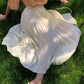 Luminous copper ammonia silk half skirt, pearlescent pleats bright silky skirt, midi A line skirt  3591