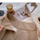 Korean side strap design, slim high waist skirt  5636